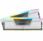 RAM DDR5 32GB PC 6000 CL30 CORSAIR KIT (2x16GB) VENGEANCE RGB atminties rinkinys mažmeninei prekybai