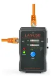 GEMBIRD NCT-2 Gembird LED kabelių testeris RJ-45, RJ-11, UTP, STP, USB AA/AB