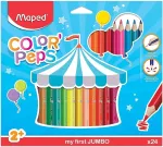 Maped 24 spalvotų pie&scaron;tukų rinkinys "colour-peps Jumbo"
