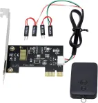 Cerrxian Pcie belaidis kompiuterio nuotolinio valdymo jungiklis, 2.4g belaidis nuotolinio kompiuterio maitinimo/atstatymo jungiklio valdymas