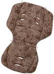 Gesslein Loop 244 sėdynės užvalkalas vežimėliui ir universalus reversinis įdėklas vasarai ir žiemai Tencel kvėpuojantis Flower Brown