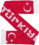 Turkijos futbolo &scaron;alikas raudonas su baltu