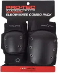 Kelių ir alkūnių apsaugų komplektas PRO-TEC Street Knee / Elbow Combo Adult Pack juodas M