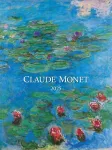 Alpha Edition - Claude Monet 2025 paveikslų kalendorius, 42 x 56 cm, meno kalendorius su auk&scaron;tos kokybės meno paveikslėliais kiekvienam mėnesiui, autorius Claude Monet, tarptautinis kalendorius