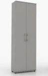 Biuro archyvinė spinta dokumentams G 60 x 182 x 32 cm pilka