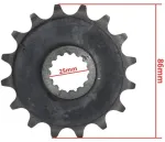 Other PRIEKINIS ŽVAIGŽTIS 520-16z CFMOTO 800 MT CHOHO