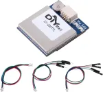Geekstory Dy-220 gps imtuvo modulis dual gps glonass modulis navigacija ttl lygis 9600bps su aktyvia antena įmontuota atmintimi arduino fpv orlaiviui pakeisti bn-220 gps
