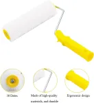 Cozlly 22 cm / 15 cm i&scaron;siliejimo volelis kompensacinis mi&scaron;inys, ventiliacinis mažas volelis su 13 mm smaigaliu, dygliuotas plastikinis volelis grindų dangai epoksidinės dervos dangų ventiliacijai (9 coliai)