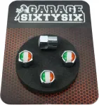 Garage-sixtysix ventilių dangteliai Italy / 4 vnt. komplektas / Modelis: Pittsburg