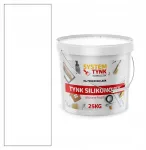 Silikoninis tinkas baltas 25 kg, granulacija 1.0 mm