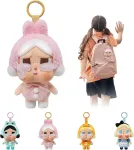Crybaby Crying Again, 17 cm Cryings Again pliu&scaron;iniai žaislai, Crybabys pliu&scaron;iniai raktų pakabukai, Cry Baby lėlių pakabukas, Cryings Babies pliu&scaron;inė lėlė, kim&scaron;tinis žaislas lėlės pakabukas gimtadienio dovana (a)