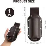 Beer Belt alaus laikiklis, pu odos butelių laikiklio diržas alaus butelių dėklas &ndash; universalus dydis, tvirtas ir atsparus vandeniui, dovana alaus mėgėjams tėvo dienos proga