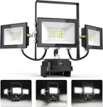 18 V Led statybinis prožektorius darbo lemputė, 90 W 6500 K belaidė statybvietės lempa Led prožektorius akumuliatorius Ip65 atsparus vandeniui priekinis žibintas su Usb prievadu, skirtas M-akita 360&deg; darbo ap&scaron;vietimui (be akumuliatoriaus)