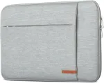 Caseza laptopo dėklas 15-15,6 colių pilkas london ne&scaron;iojamojo kompiuterio krep&scaron;ys, skirtas 15 colių dell hp toshiba acer asus lenovo ir daugiau ne&scaron;iojamiesiems kompiuteriams - atsparus vandeniui 15 colių ne&scaron;iojamojo kompiuterio dėklas su dviem ki&scaron;enėmis