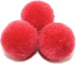 Duories Pompom'ai rankdarbiams, 100 vnt. 25 mm spalvingų Pompom'ų kamuoliukų rinkinys, Pompom'ai rankdarbiams, Pompom'ų kamuoliukai Velykoms, Kalėdoms, spalvingi Pompom'ai &bdquo;pasidaryk pats&ldquo; rankdarbiams, stalo dekoravimui, gimtadieniui