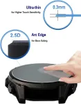 Idapro Ekrano apsauga, skirta Fossil Gen 5e Women 42 Mm/gen 5e 44 mm Men, 9h kietumo grūdintas stiklas, lengvas montavimas [4 vnt.]
