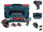 Bosch Akumuliatorinis smūginis suktuvas GDS 12V-115, 2x3.0Ah