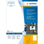 Carruzzo HERMA 9543 lipni etiketė Stačiakampis Balta 40 vnt