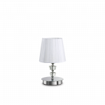 Ideal Lux Table lamp with 1 light PEGASO, E14, baltas