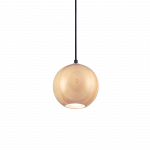 Sieninis &scaron;viestuvas Ideal Lux Suspended lamp with 1 light MR JACK, GU10, wood