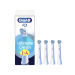 BRAUN iO RB CWF-4 Ultimate Clean Baltas 4ct antgaliai dantų &scaron;epetėliui