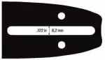 Kinija PJOVIMO JUOSTA 14' 3/8LP 1,3mm 52 NARELIŲ.