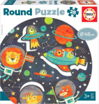 Dėlionė Educa Round Puzzle, The Space (80-18908)