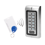 Orno Siaura kombinuota spyna su kortelių ir atpažinimo etikečių skaitytuvu, IP44, 1 relė 3A, matmenys 128x82x28 mm