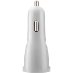 CANYON automobilinis įkroviklis C-033 2.4A/USB-A su integruotu &bdquo;Lightning&ldquo; Baltas