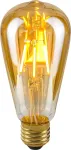 4W retro stiliaus LED lemputė ITALUX ST64, 2200K, E27, gintaro spalvos