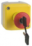 Schneider Electric XALK188F Geh&auml;use best. m.Pilztaster raudona