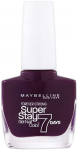 Maybelline Forever Strong Super Stay 7 Days Nagų lakas Nr. 05 Extreme Juodas Current, 10 ml