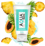 AQUA TRAVEL Vanduo-Based Lubricant Tropical Fruits 50ml - Compact Size