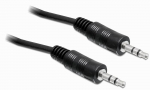 Delock lizdo kabelis 3,5 mm 3 kontaktų ki&scaron;tukinis / vyri&scaron;kas 5 m