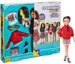 Mattel &bdquo;Creatable World Deluxe&ldquo; lėlė su ka&scaron;toniniais plaukais