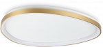 Lubinis &scaron;viestuvas Ideal Lux 42W LED pavir&scaron;inis &scaron;viestuvas GEMINI, žalvario sp., 3000K, 328096
