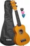 Soprano ukulelė Cascha Linden geltona HH 3964