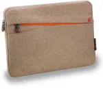 PEDEA Fashion Plan&scaron;etė Tasche Samsung Galaxy Tab S6 Lite / A9+ / S9 / A8 beige/oranžinis