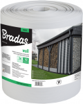 Tvoros juosta Bradas Solid, 19cm x 26m, 1200g/m2, &scaron;viesiai pilka