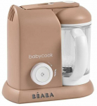 Virtuvinis kombainas B&eacute;aba garų maisto ruo&scaron;imo robotas kūdikiams 4 viename, 1,1 l talpos, 700 W, juodas, Babycook Solo 912791