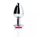 Ouch By Shots Heart Gem Butt Plug - Small