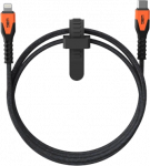 Urban Armor Gear UAG Rugged kabelis USB-C - Lightning 30W 1.5 m - oranžinis