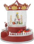 Sieninis &scaron;viestuvas Christmas Snow Globe žibintas CAROUSEL FLX-4 Forever Light