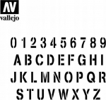 Vallejo Vallejo: trafaretai &ndash; antspaudo &scaron;riftas