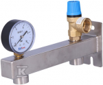 Elterm KAR&Scaron;TO VANDENS SAUGOS GRUPĖ INOX 6 BAR