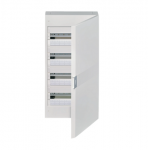 Hager Polo VB418PB Modulinis skirstomasis skydas 4x18 ant pavir&scaron;iaus montuojamas IP40 baltos durys VEGA VB418PB