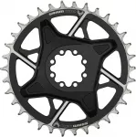 Priekinis dantratis SRAM X0 Eagle T-Type D1 Direct Mount 3mm offset 34T juodas