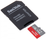 ATMINTIES KORTELĖ SD-MICRO-10/64-SAND Micro SD UHS-I, SDXC 64 GB SANDISK