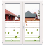 Dekoratyvinė balta matinė lipni plėvelė DECO05