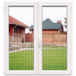 Dekoratyvinė balta matinė lipni plėvelė DECO18